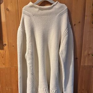 J. Crew Cream Rollneck Sweater